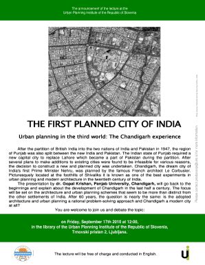 The First “Planned” City in India .
